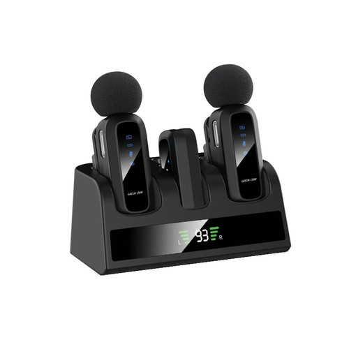 ست میکروفن بی سیم گرین لاین مدل GM-89X با درگاه اتصال USB-C