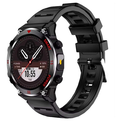 ساعت هوشمند 1.52 اینچی گرین لاین مدل GEAR FIT با بند سیلیکونی